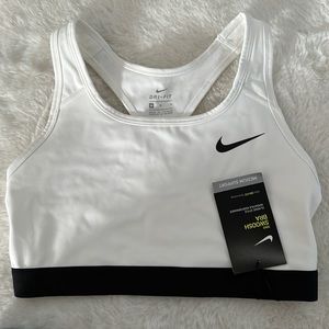 New white Sport Nike Bra